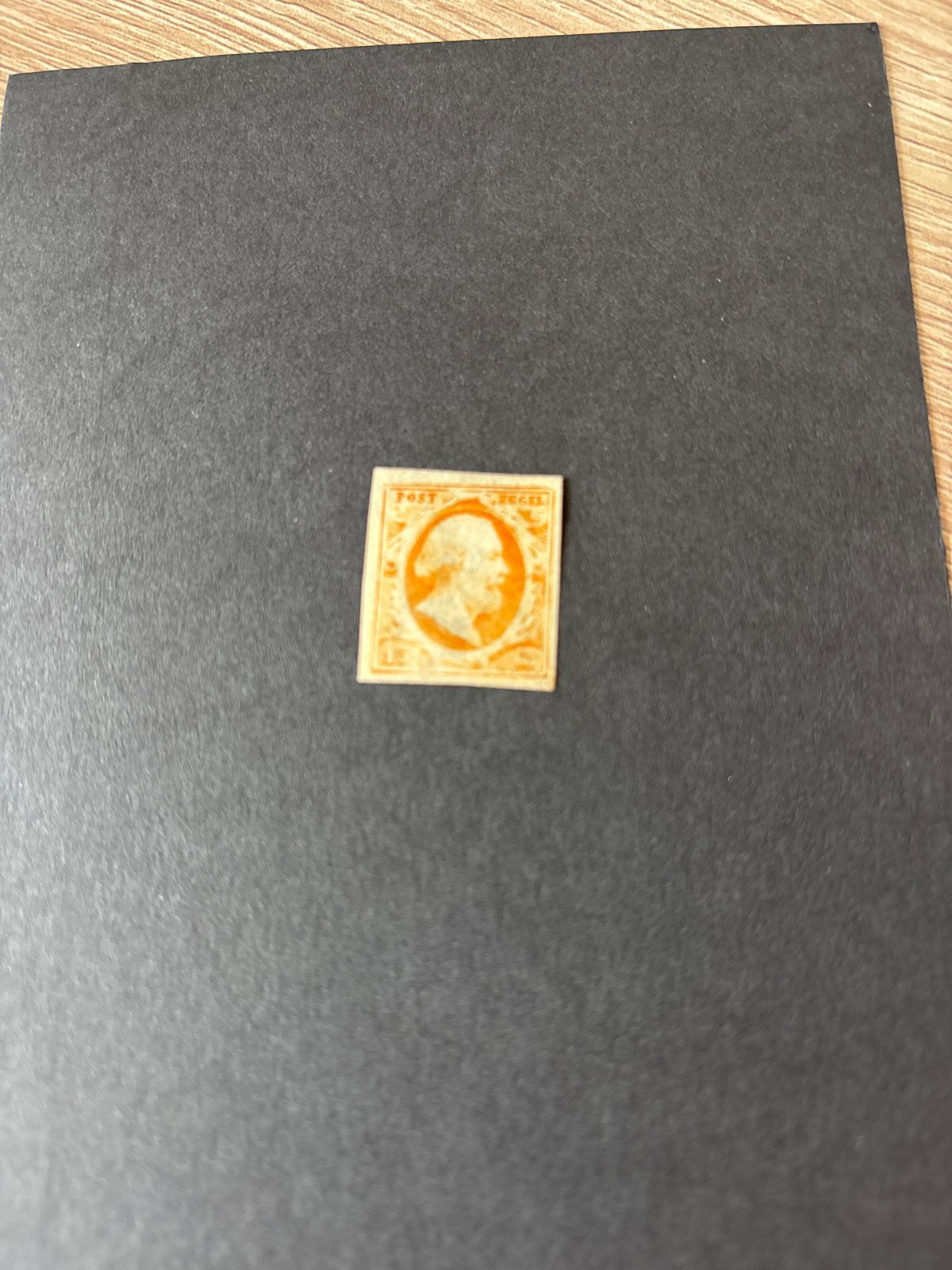 Nr 3 ongebruikt met volledige gom en goed gerand, Ophalen of Verzenden, Nederland