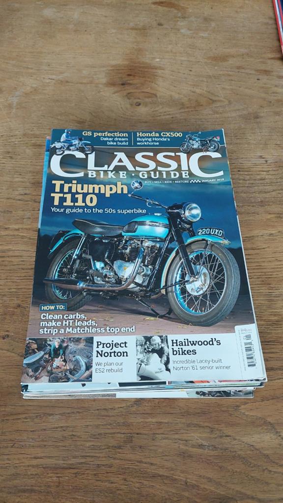 Classic Bike Guide 7 stuks., Verzenden, Gelezen, Algemeen