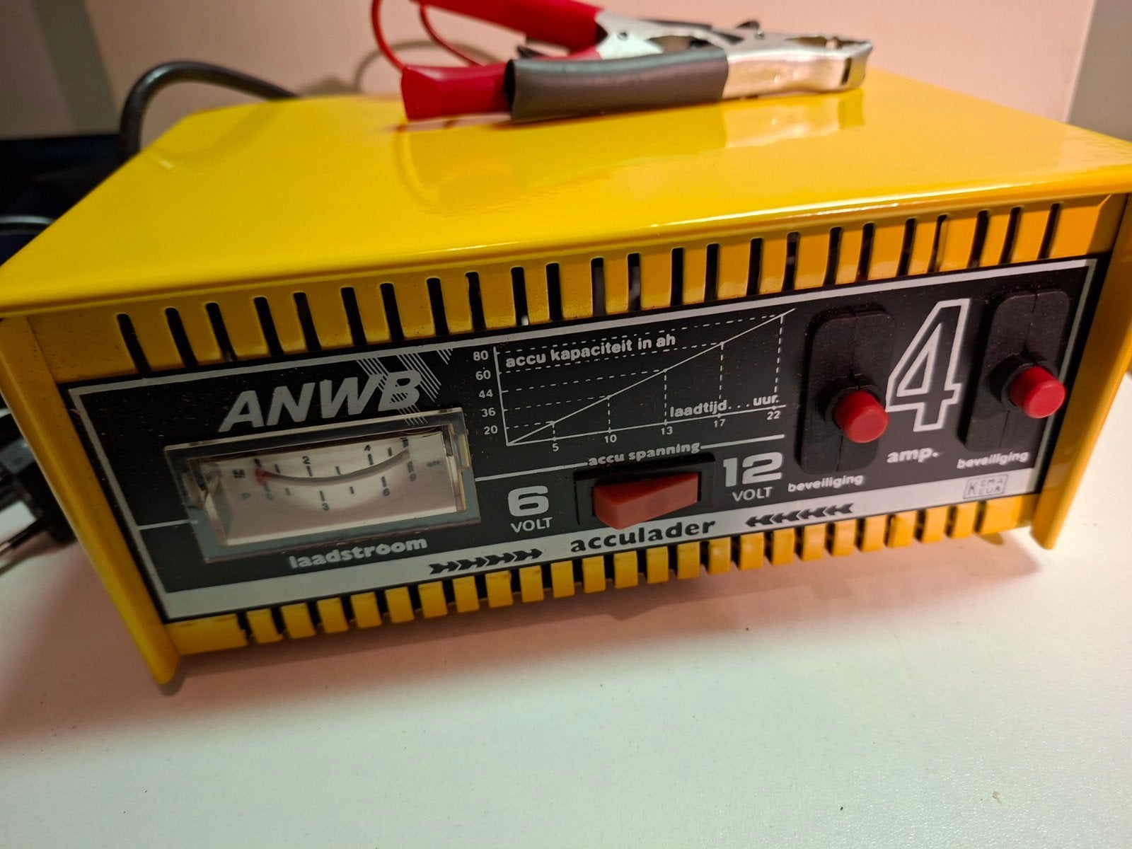 ANWB Acculader 6/12V 4A, Auto-onderdelen, Nieuw, Universele onderdelen