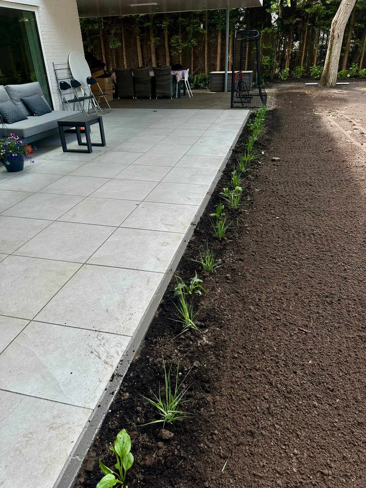 Geoceramica Ipanema Sandy Beach tegels 60x60x4 cm, Tuin en Terras, Tegels en Klinkers, Ophalen, Keramiek, Nieuw, 10 m² of meer