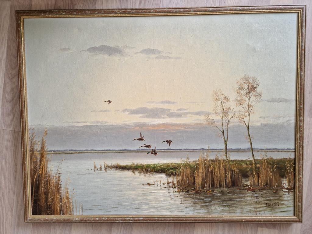 Olieverf Schilderij Gien Brouwer, Ophalen