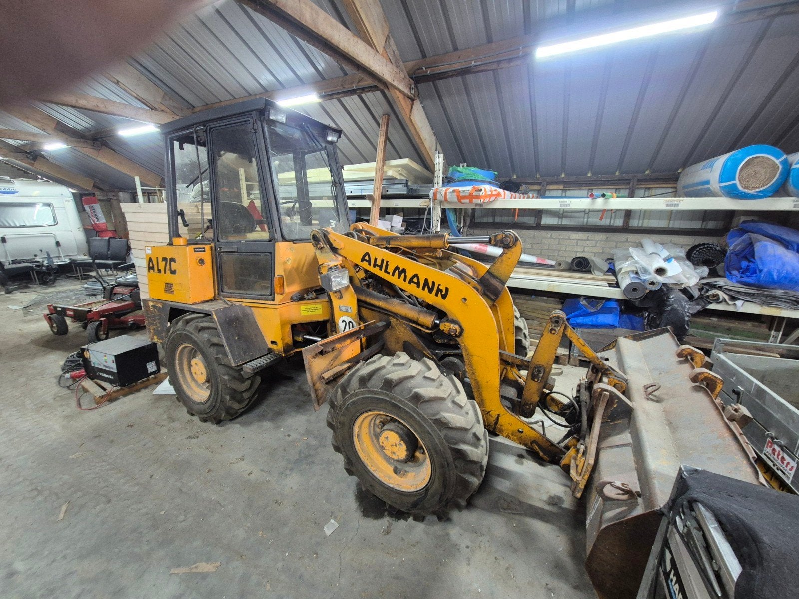 Alhmann, loader shovel, Ophalen of Verzenden