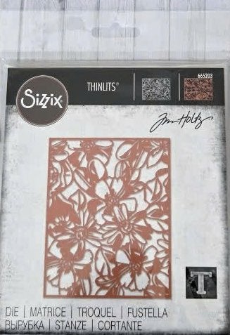 Sizzix -  Tim Holtz - Flowery, Hobby en Vrije tijd, Ophalen of Verzenden, Nieuw, Frame of Mal, Sizzix