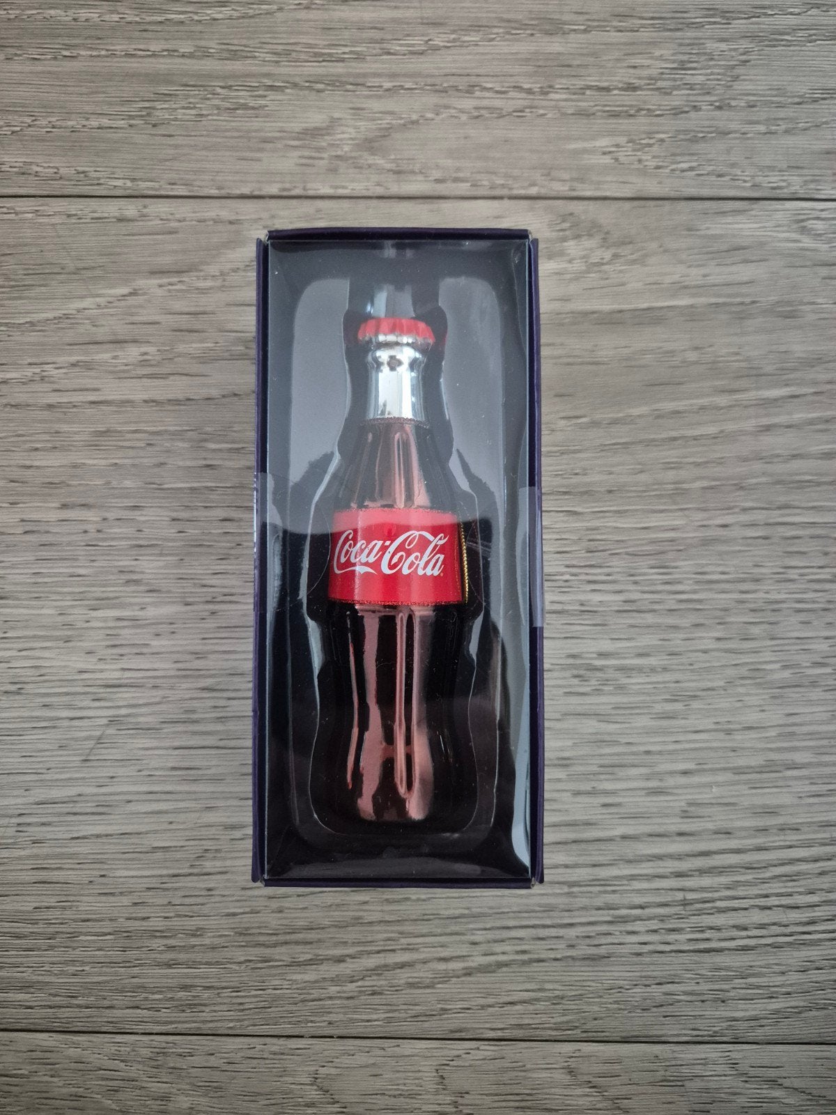 Coca Cola Glazen Kersthanger Flesje - Nieuw in Verpakking

N, Diversen, Kerst, Ophalen of Verzenden, Nieuw