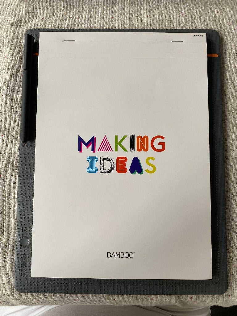 Wacom Bamboo Slate, Computers en Software, Tekentablets, Verzenden, Gebruikt, Draadloos