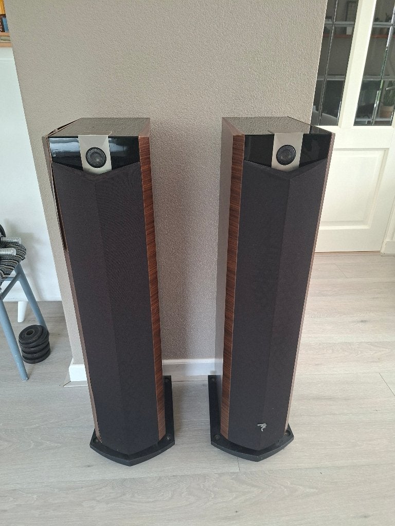Focal Chorus 816 zuilspeakers, Vloerstaande luidspreker, Gebruikt, Ophalen, 150 watt of meer