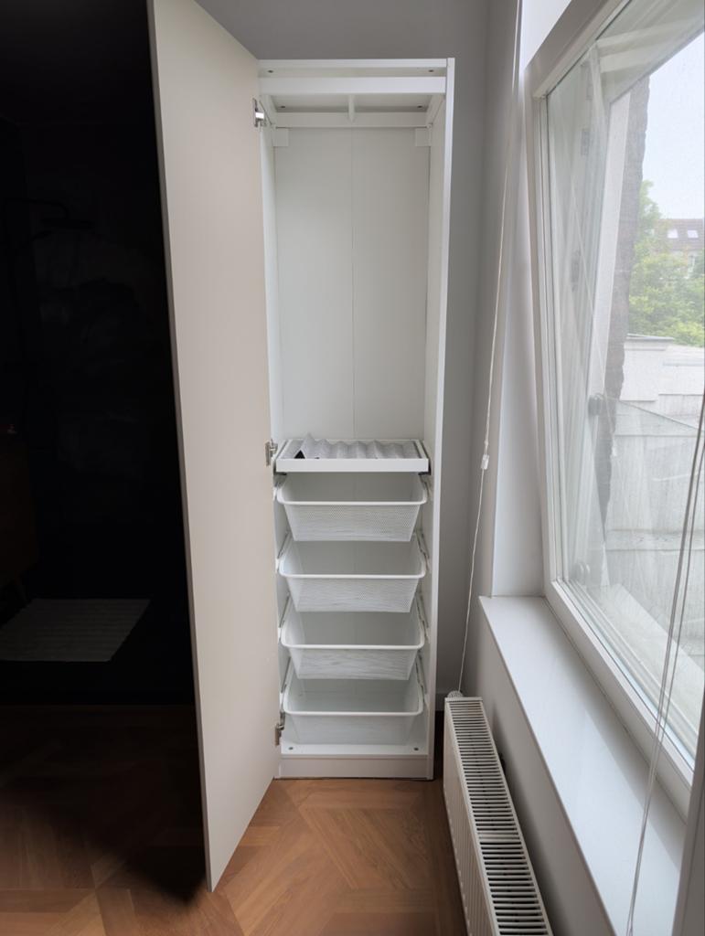 Pax kledingkast (50x35x201), Ophalen, 200 cm of meer, 50 tot 100 cm, Zo goed als nieuw