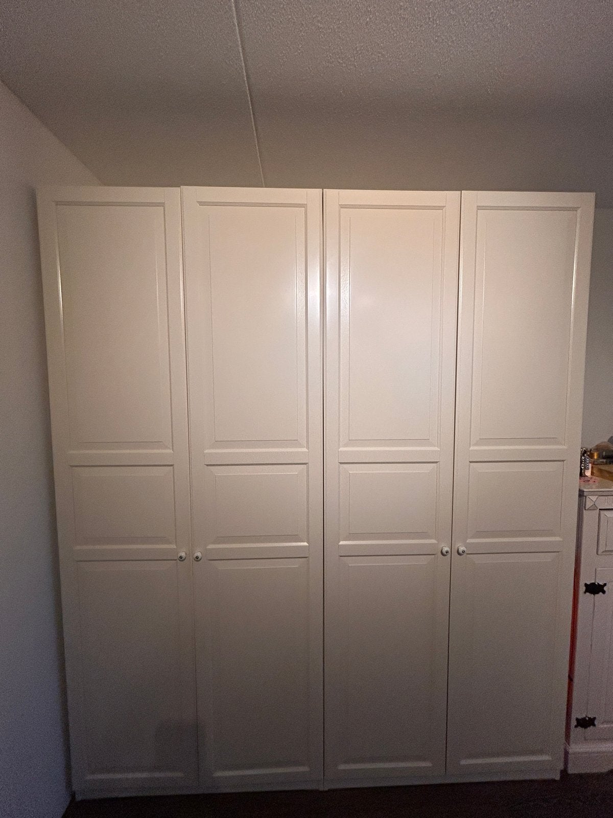4 stuks IKEA Tyssedal Kleding kastdeuren - Wit 50x229 cm, Huis en Inrichting, Ophalen, Zo goed als nieuw, Overige houtsoorten