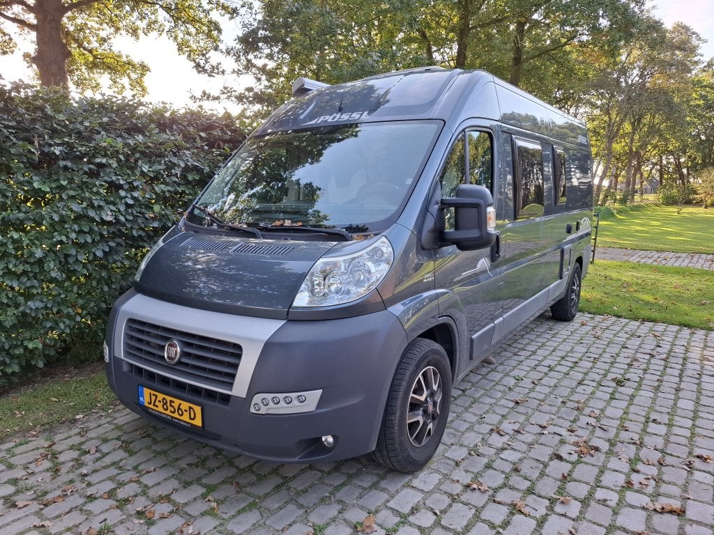 Pössl KW 015 (1065297), Chemisch toilet, Buscamper of Camperbus, Raamblindering, Fiat