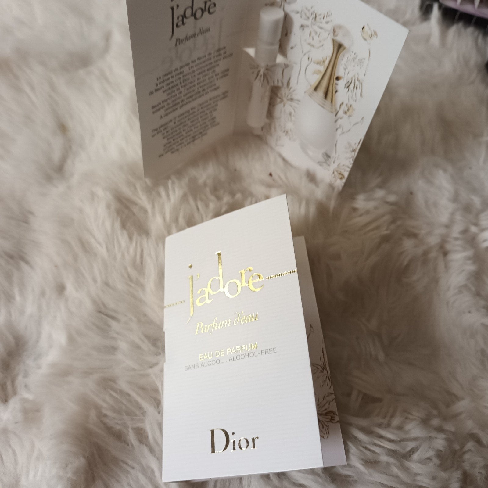 JADORE DIOR D'EAU parfum proefjes..2 x...nieuw, Ophalen of Verzenden, Nieuw