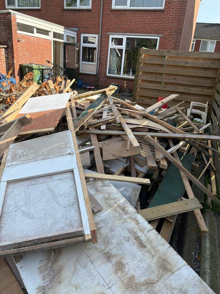 Gratis hout, Doe-het-zelf en Verbouw, Hout en Planken, Ophalen, Gebruikt, Minder dan 25 mm, Plank