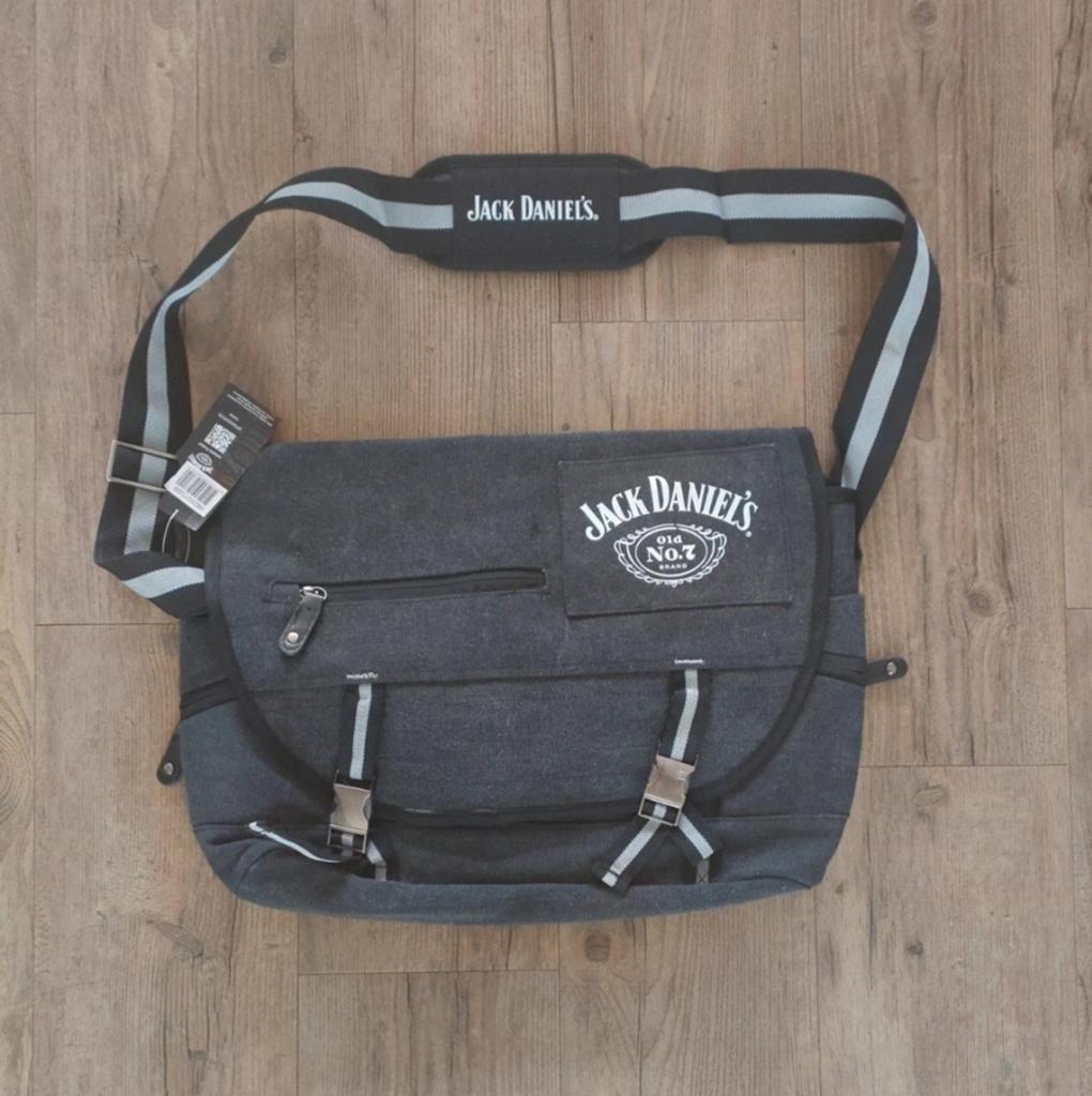 Jack Daniels schoudertas, nieuw in verpakking, Ophalen of Verzenden, Nieuw, Zwart