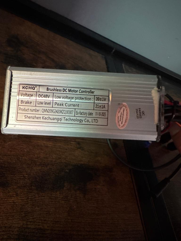 V20 Controller 750W Opvoerbaar - Borstelloze DC Motor, Ophalen of Verzenden, Zo goed als nieuw, Elektrisch