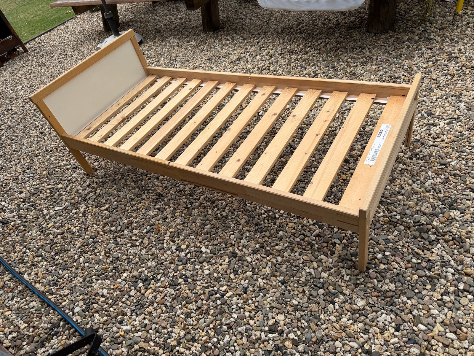 Peuterbed Ikea Sultan Lade incl matras nette staat, Gebruikt, 70 tot 85 cm, 140 tot 160 cm, Ophalen