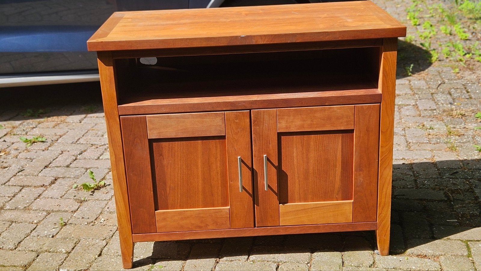 Kersenhouten TV-kast - 95x51x79,5 cm, Ophalen, Gebruikt, 50 tot 100 cm, Minder dan 100 cm