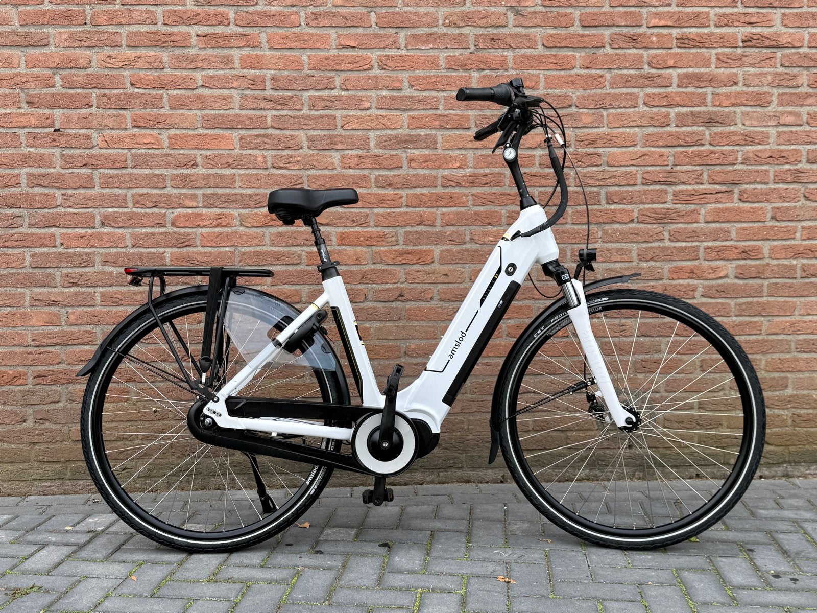 Amslod E-bike - Zo goed als nieuw, Zo goed als nieuw, 51 tot 55 cm, 50 km per accu of meer, Ophalen