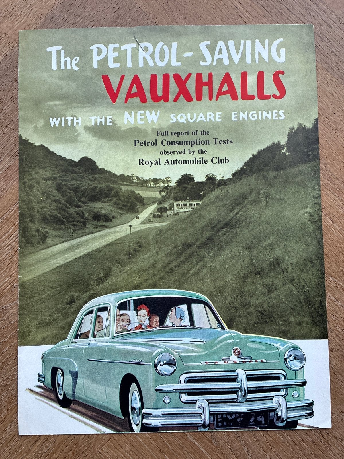 1952 Vauxhall brochure, Verzenden, Zo goed als nieuw, Overige merken