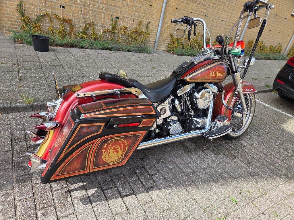 Harley davidson heritage softail custom, Motoren, 2 cilinders, 1340 cc, Gebruikt, Particulier