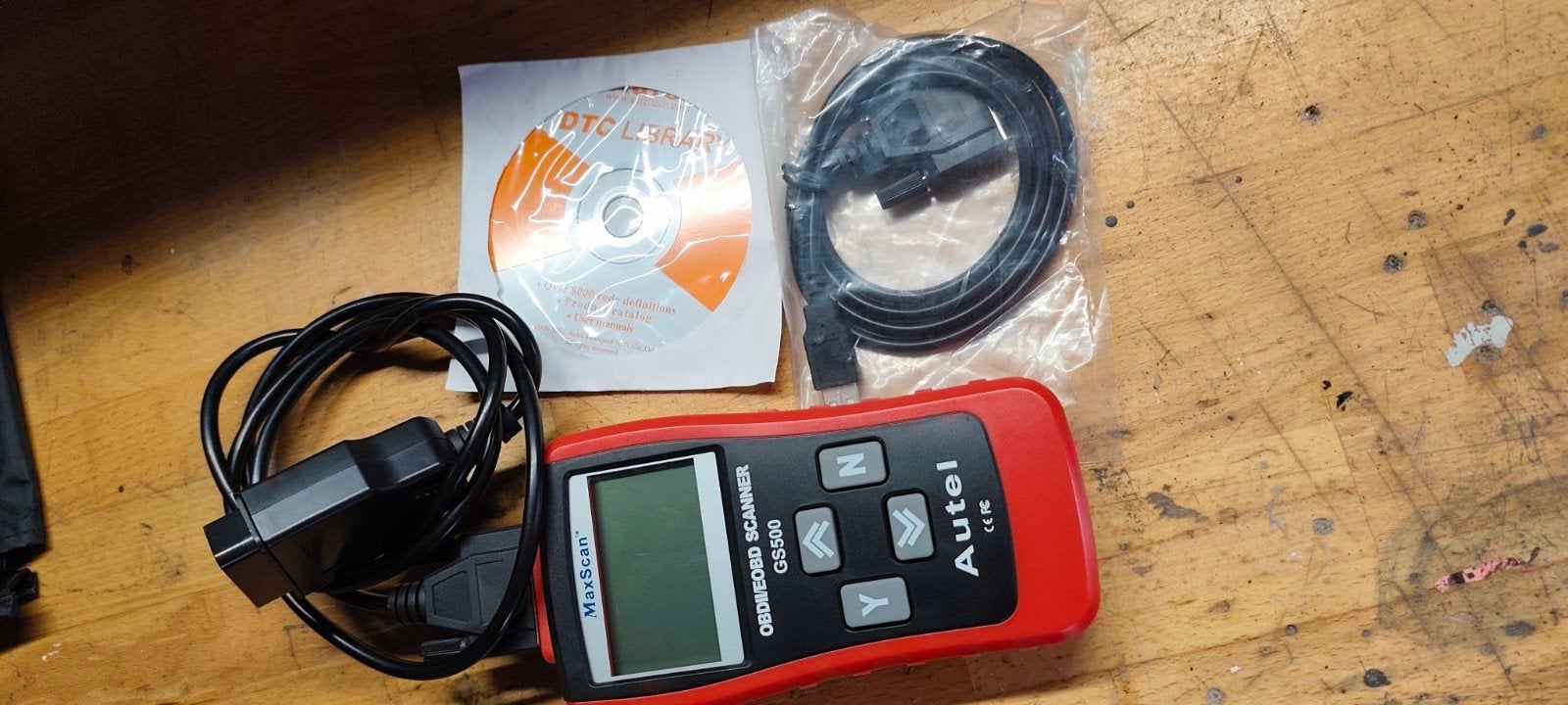 OBD2 Scanner Autel MaxScan GS500 - Foutcode Lezer, Ophalen of Verzenden