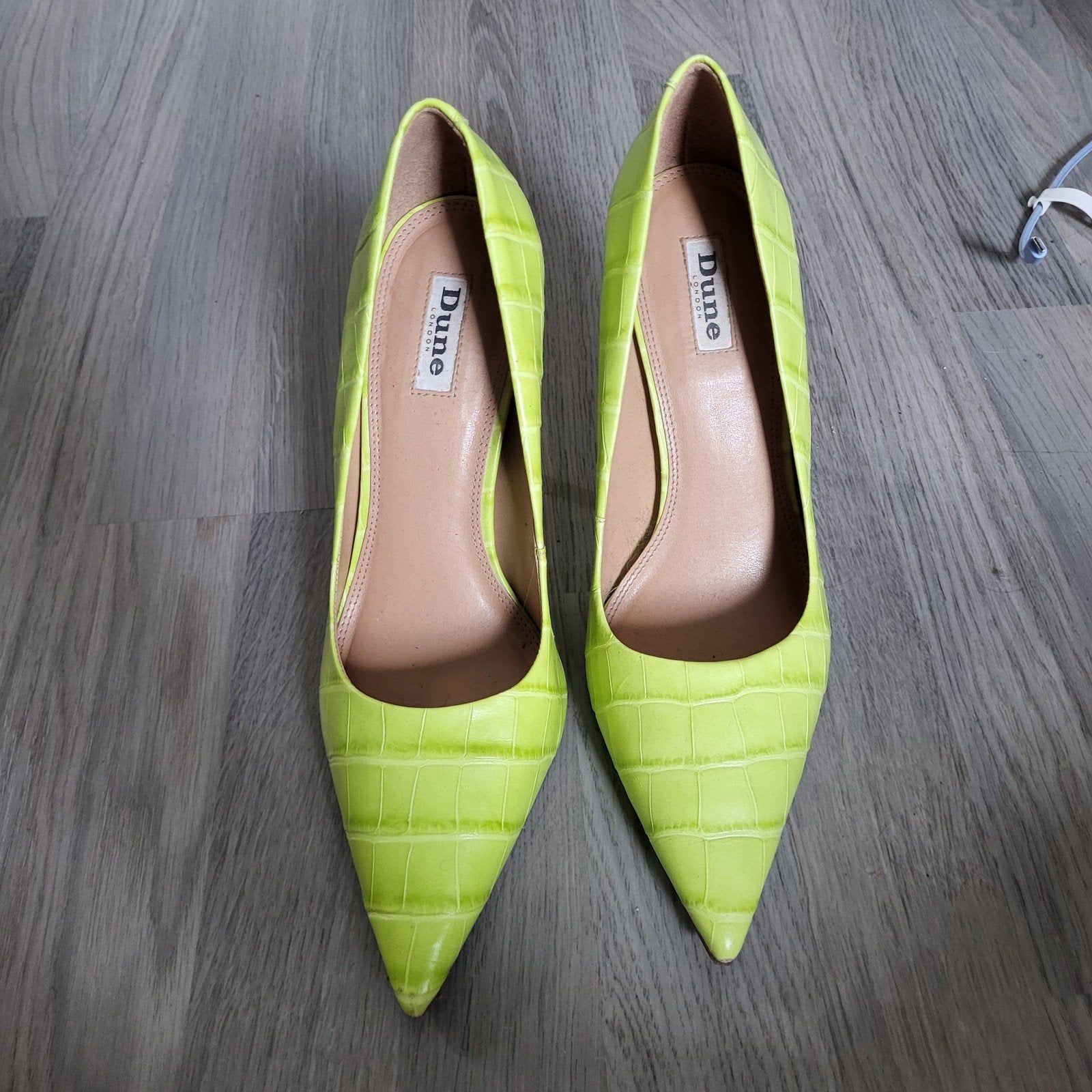 dune london lime pumps maat 40, Kleding | Dames, Ophalen of Verzenden