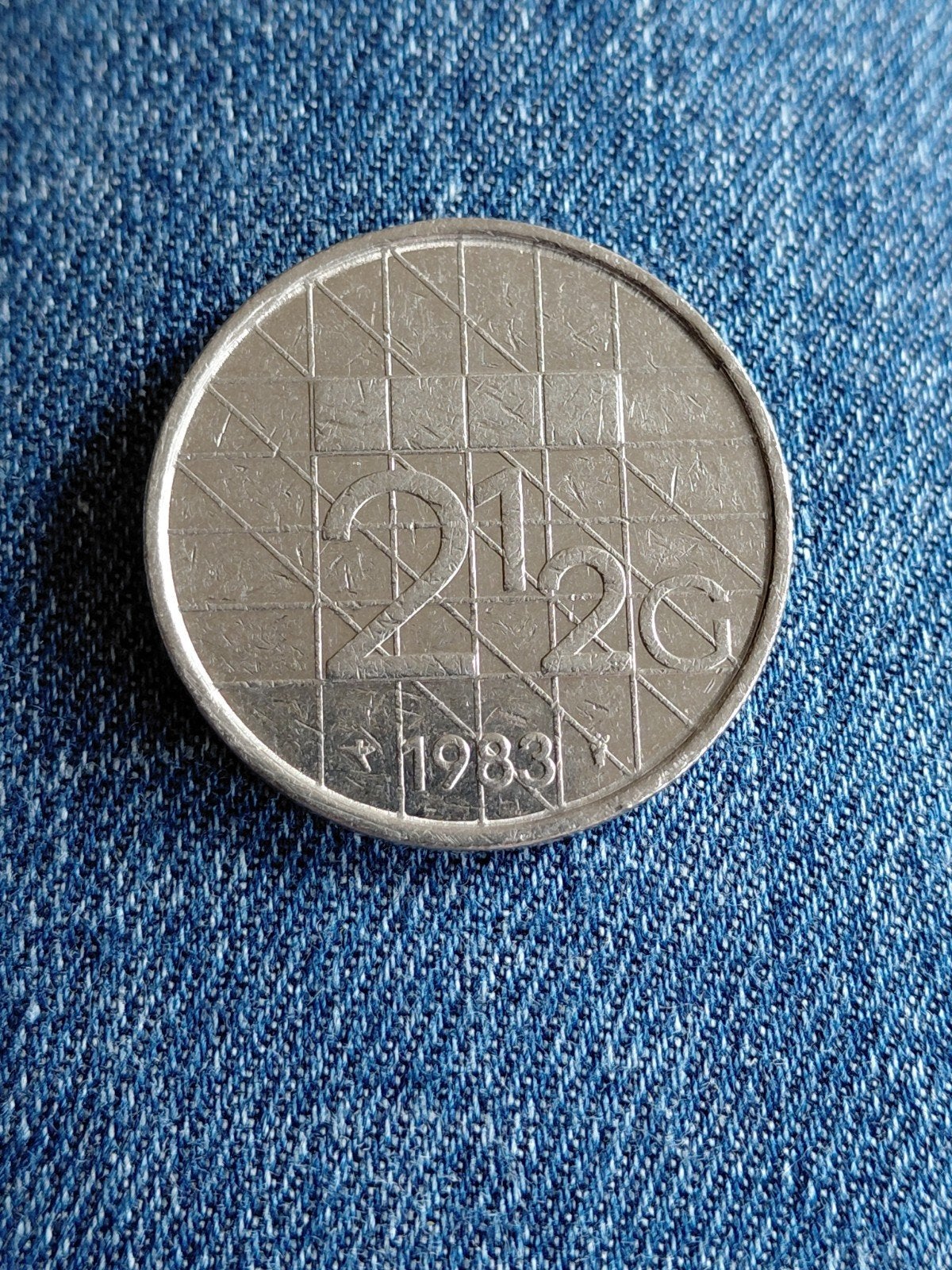 2½ Gulden Koningin Beatrix 1983, Ophalen of Verzenden