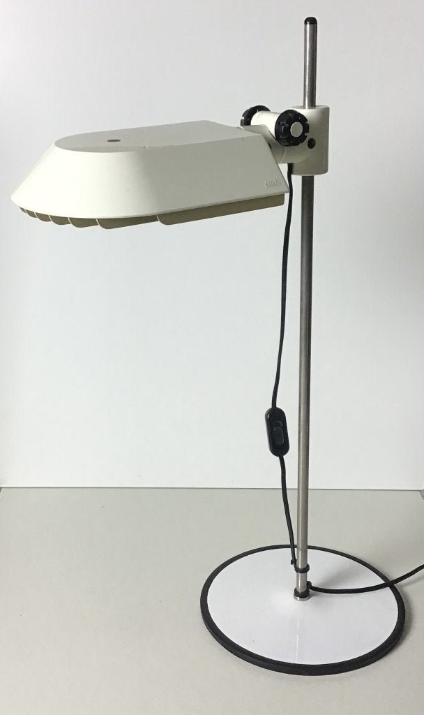 Vintage Zweedse Fagerhult design tafellamp(raak-gepo-hala), Huis en Inrichting, Bureaulamp, Wit, Ophalen of Verzenden, Zo goed als nieuw