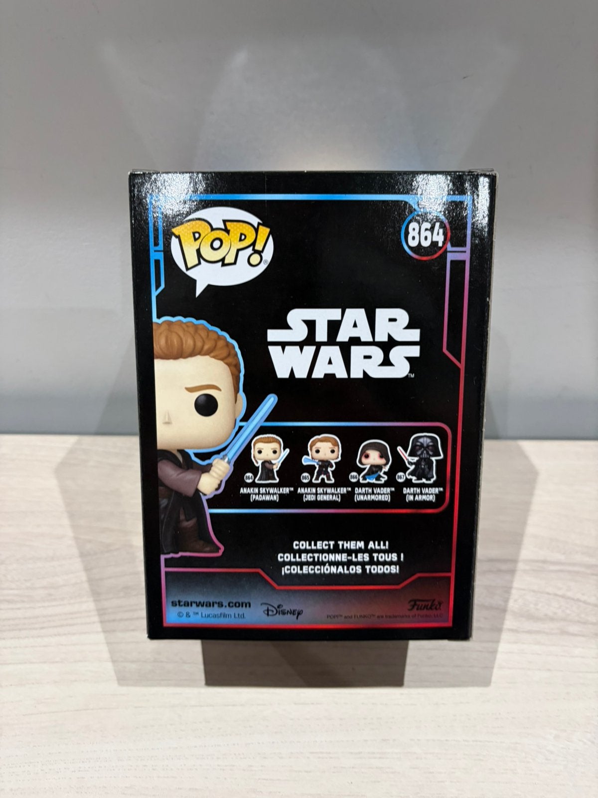Funko Pop! Star Wars #864 – Anakin Skywalker (Padawan), Funko Europe, Ophalen of Verzenden, Zo goed als nieuw, 4th floor, 1 Queen Caroline St, London W6 9YN, Verenigd Koninkrijk