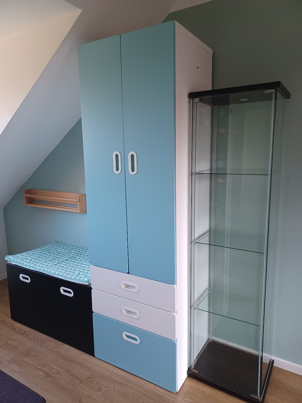 IKEA Kinderkamer Set: Kast, Ophalen, Gebruikt, 50 tot 70 cm, 105 cm of meer