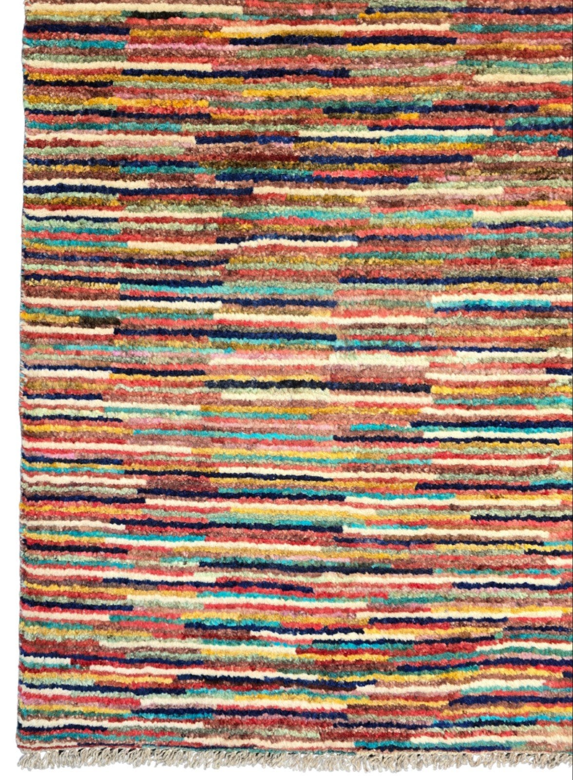 Perzisch Tapijt Gabbeh Lines 300x200 wollen vloerkleed, 1185VB, De handelmaatschappij, 150 tot 200 cm, Ophalen of Verzenden