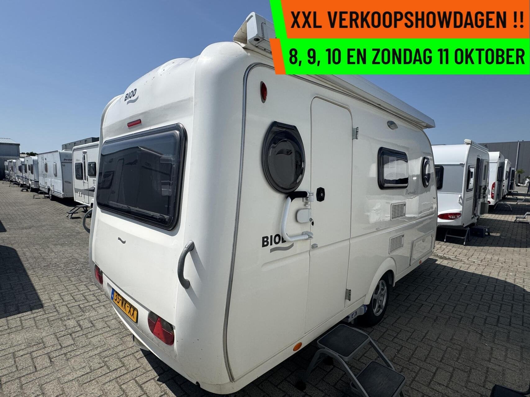 BIOD NOMADE 450, DWARSBED, "RONDZIT", CASSETTELUIFEL, MOVER, Rondzit, Tot en met 2, Bedrijf, 750 - 1000 kg