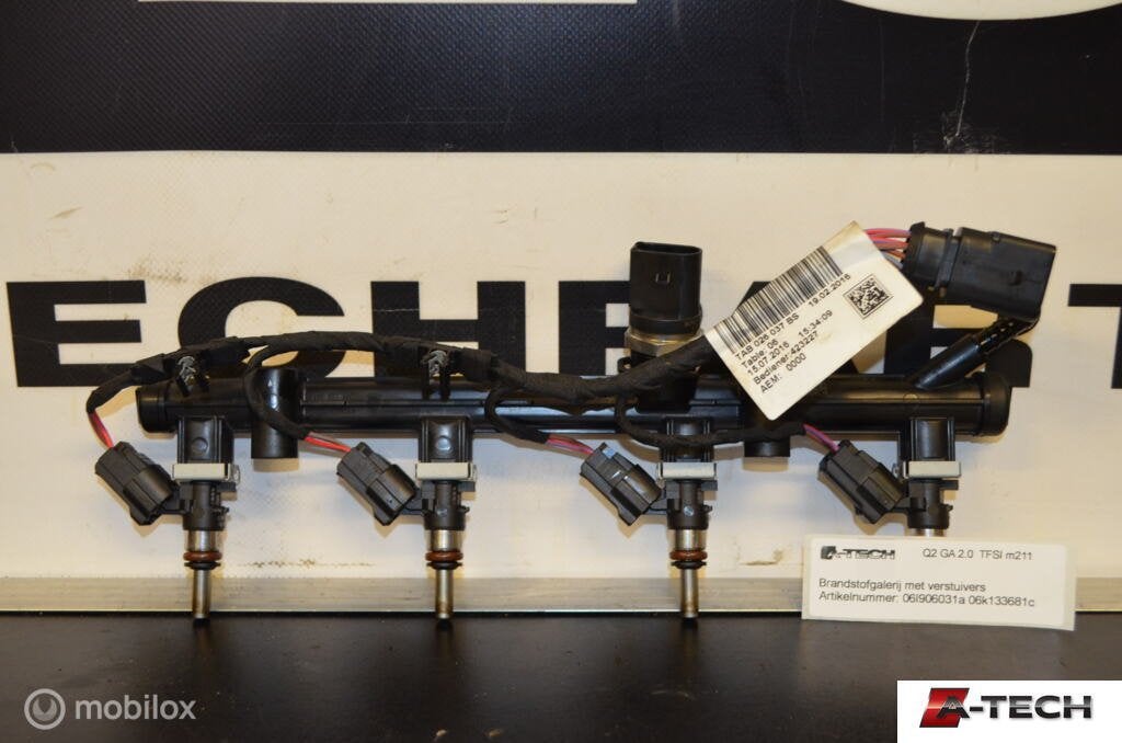 Injector Audi A4 Q2 GA 2.0 TFSI 16-18 06l906031a m211 m210, Audi, Gebruikt, Audi, Ophalen of Verzenden