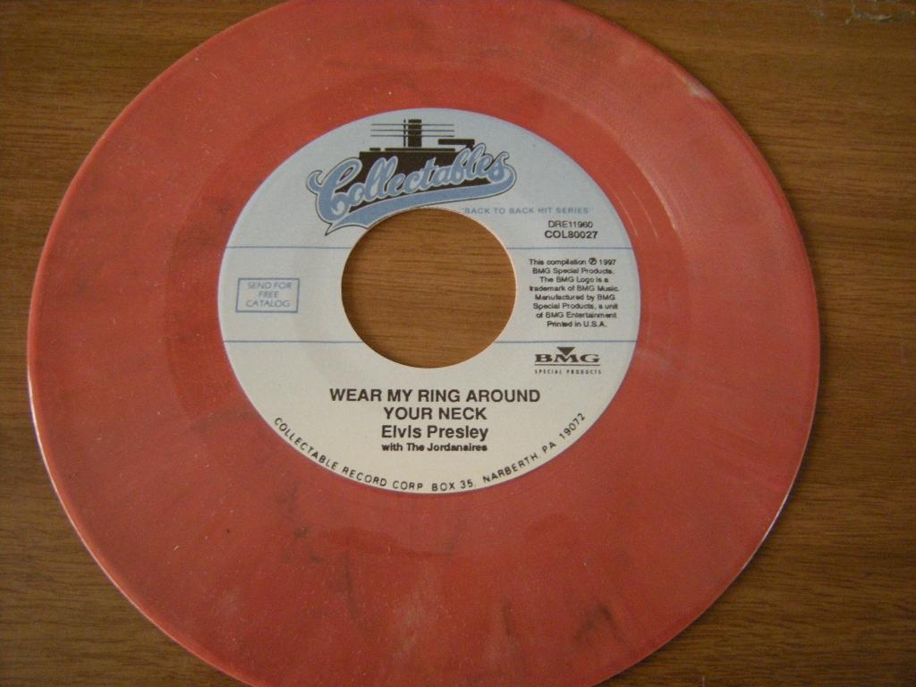 Elvis Presley (Wear My Ring Around Your Neck), 7 inch, Single, Ophalen of Verzenden, Zo goed als nieuw