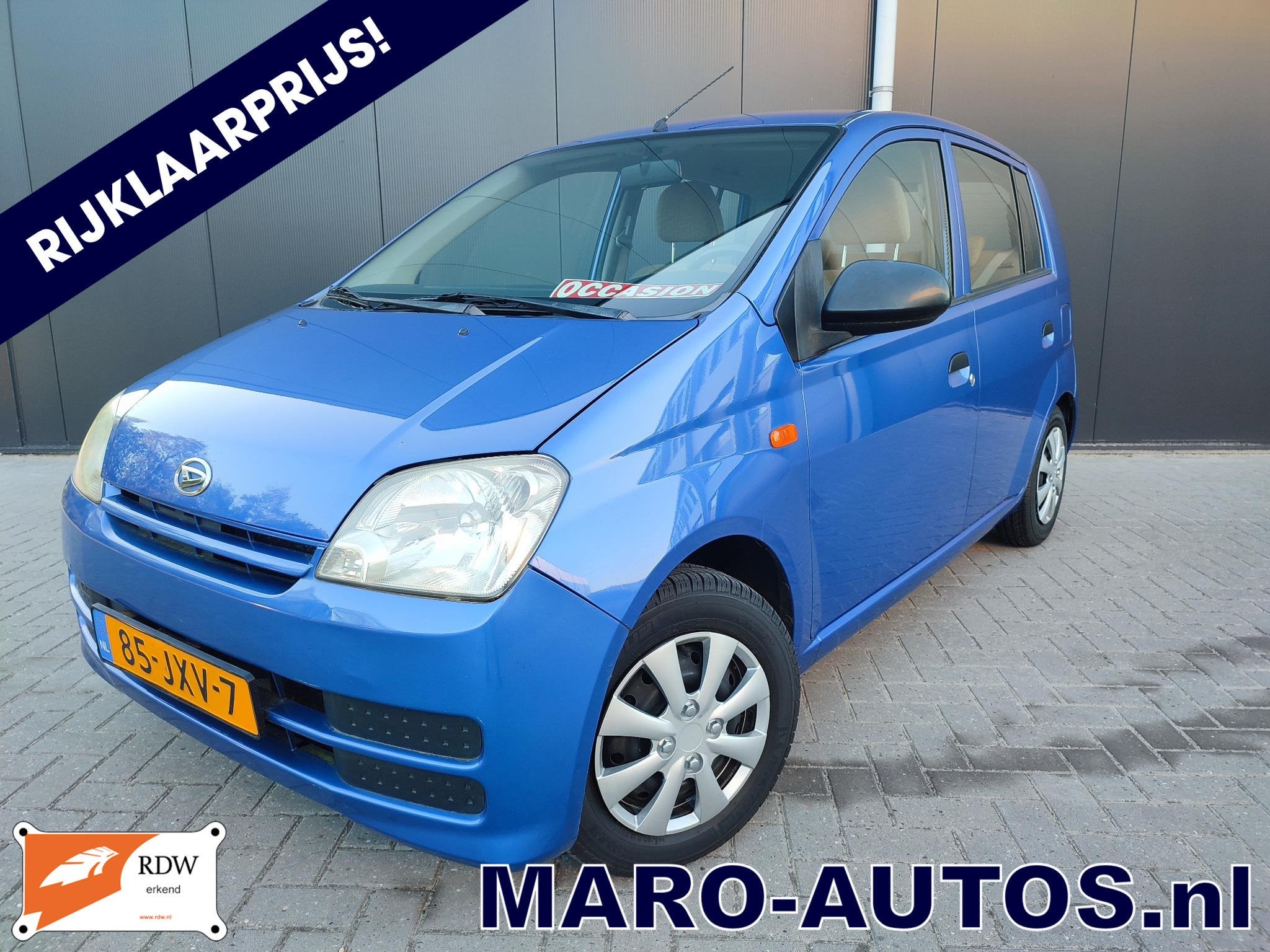 Daihatsu Cuore 1.0-12V 5d. Anniversary | NW. DISTR.+KOPPELIN, Stof, 18 €/maand, Cuore, Origineel Nederlands