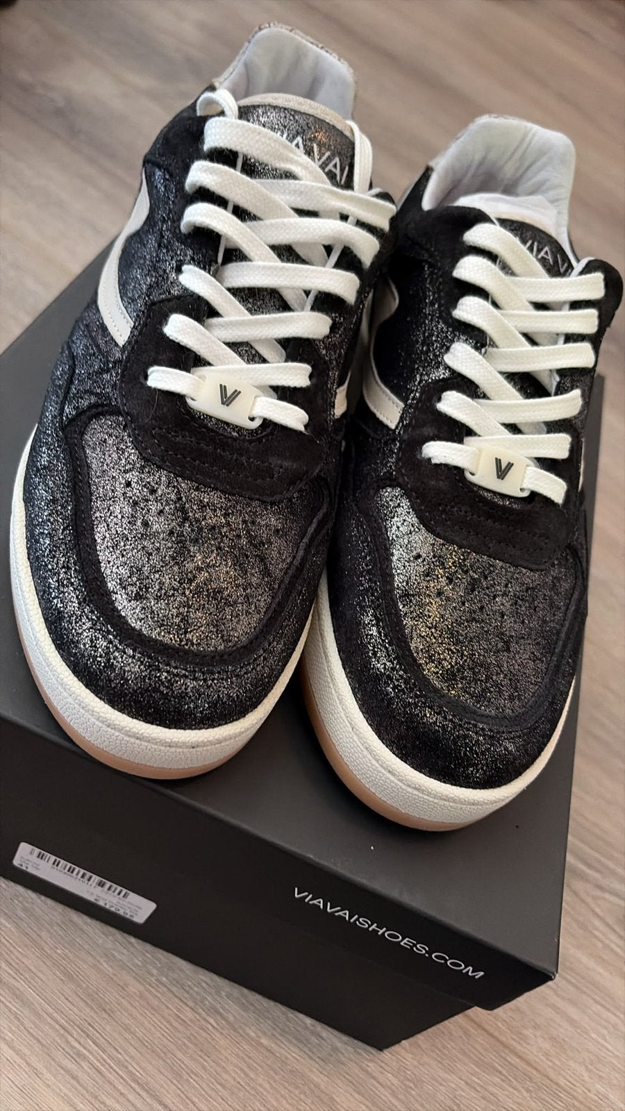 Via vai sneakers nieuw maat 41, Zwart, Nieuw, Ophalen of Verzenden, Sneakers of Gympen