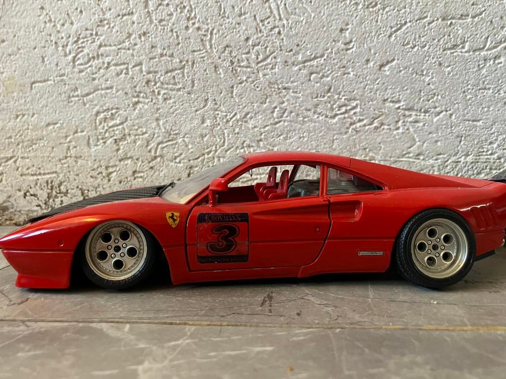 Opknappers ferrari 4x, Hobby en Vrije tijd, Modelauto's | 1:18, Gebruikt, Bburago, Ophalen of Verzenden