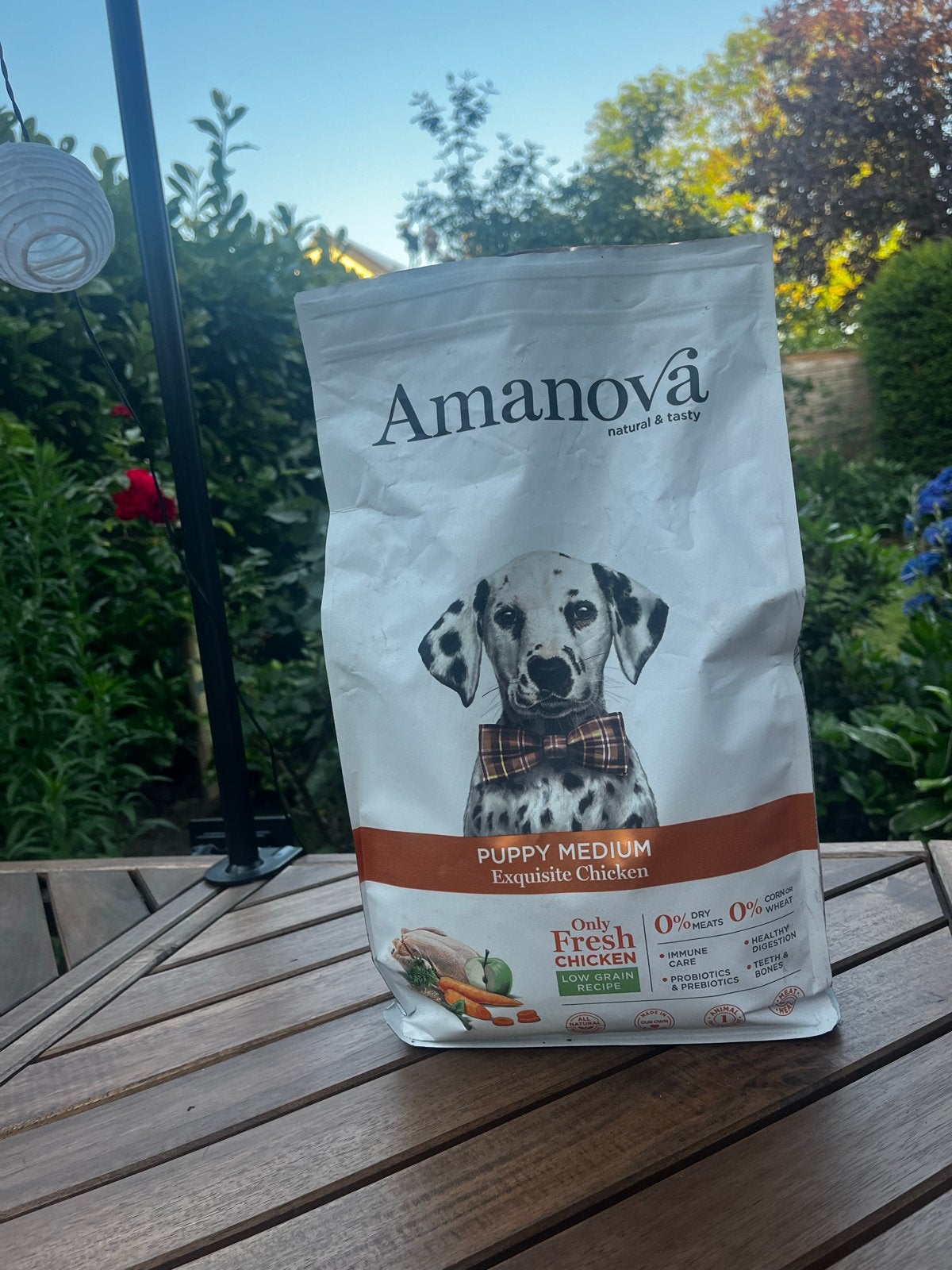 Amanova - puppy medium - kip - voer, Dieren en Toebehoren, Dierenvoeding, Ophalen, Hond
