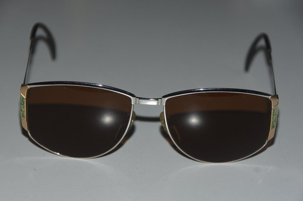 Retro heren zonnebril 70s met hoes stalen frame, Overige merken, Gebruikt, Verzenden, Overige kleuren
