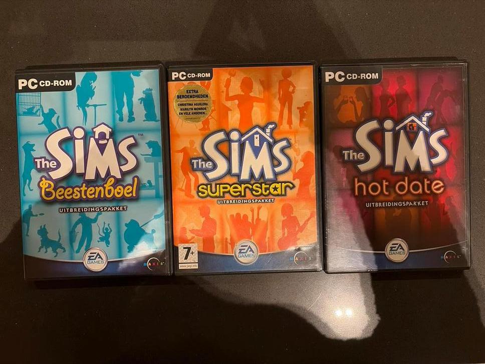De Sims 1 uitbreidingspakketten, Gebruikt, 1 speler, Ophalen of Verzenden, Vanaf 7 jaar