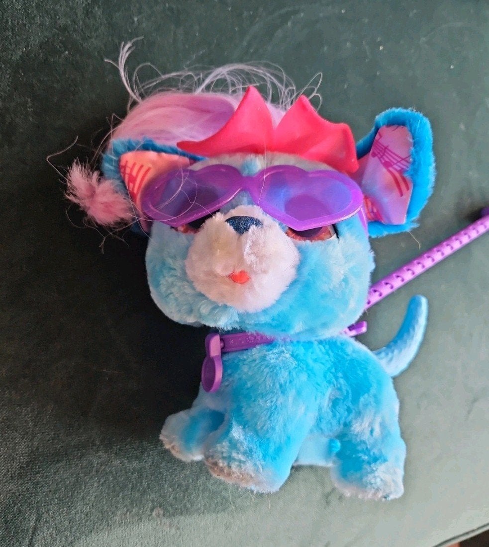 FurReal Friends Interactieve Knuffel, Gebruikt, Overige merken, Met kleding of accessoire, Blauw