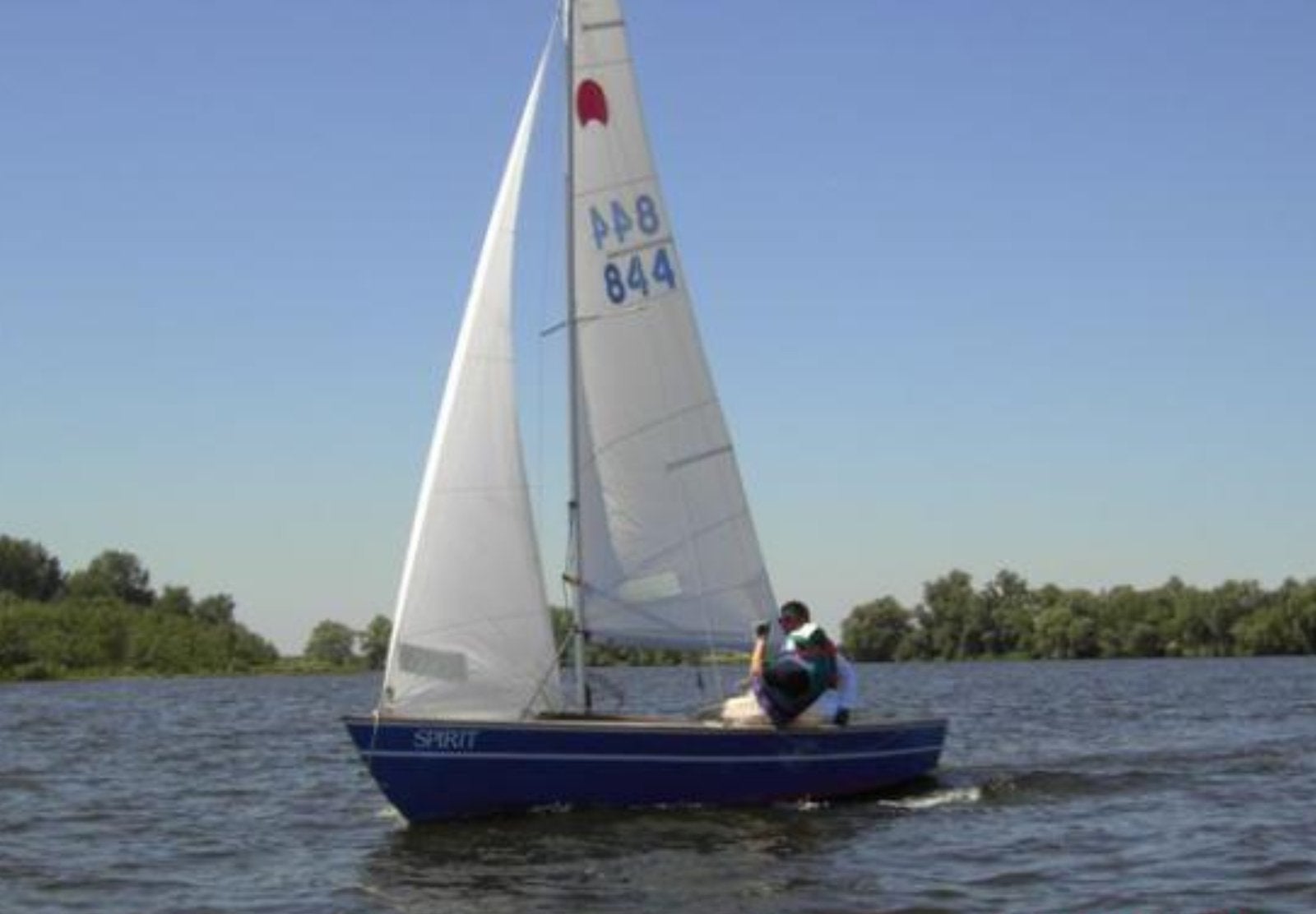 Spanker open zeilboot met Pega trailer en Mercury bb motor, Watersport en Boten, Ophalen, Gebruikt, Fok, Spanker