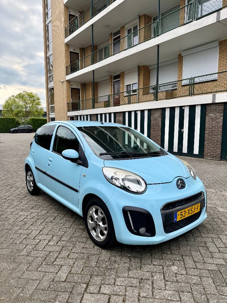 Citroën C1 1.0 | Bouwjaar 2012 | 98.046 km | APK tot 08-2027, Voorwielaandrijving, Euro 5, Stof, Zwart