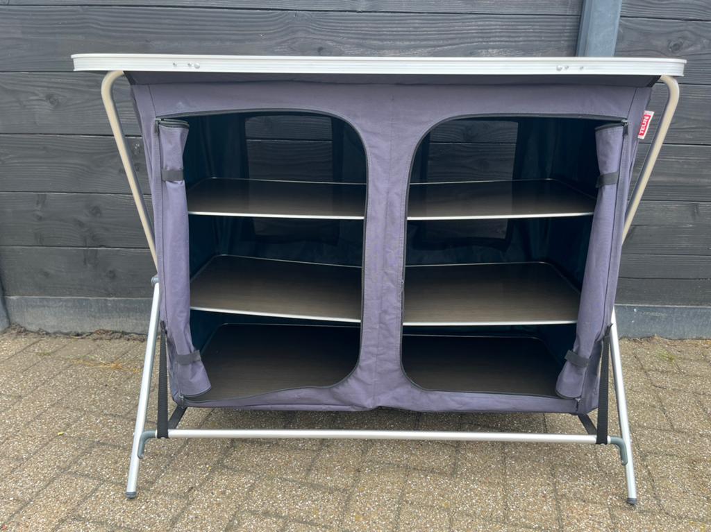 Teun camping kampeer tent keuken kast, Ophalen, Zo goed als nieuw