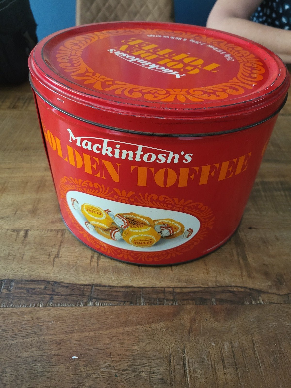 Vintage Mackintosh's Golden Toffee blik - Groot, Verzamelen, Blikken, Ophalen of Verzenden