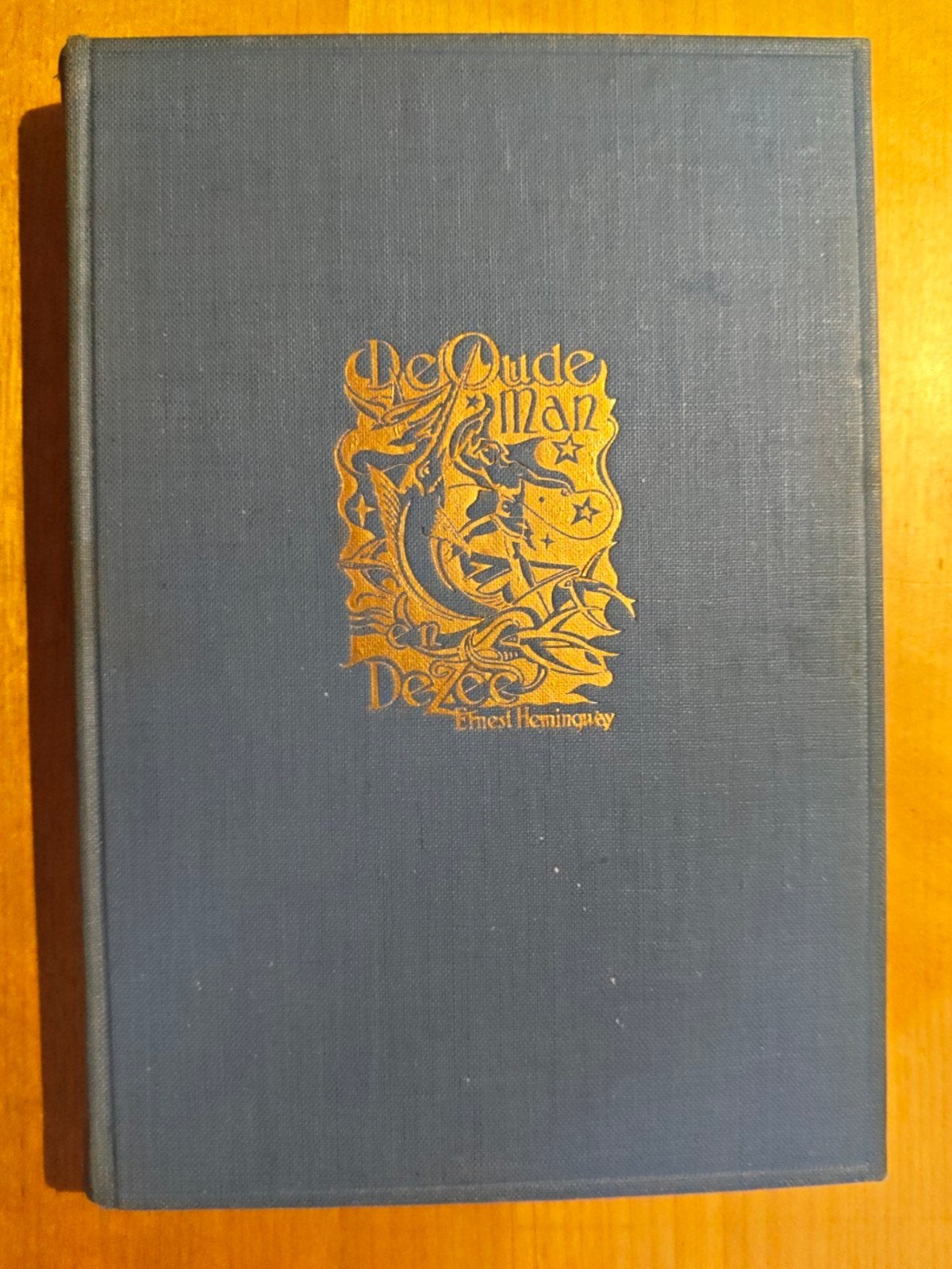 Hemingway - De oude man en de zee (1953 - 1e NL editie?), Ophalen of Verzenden, Gelezen