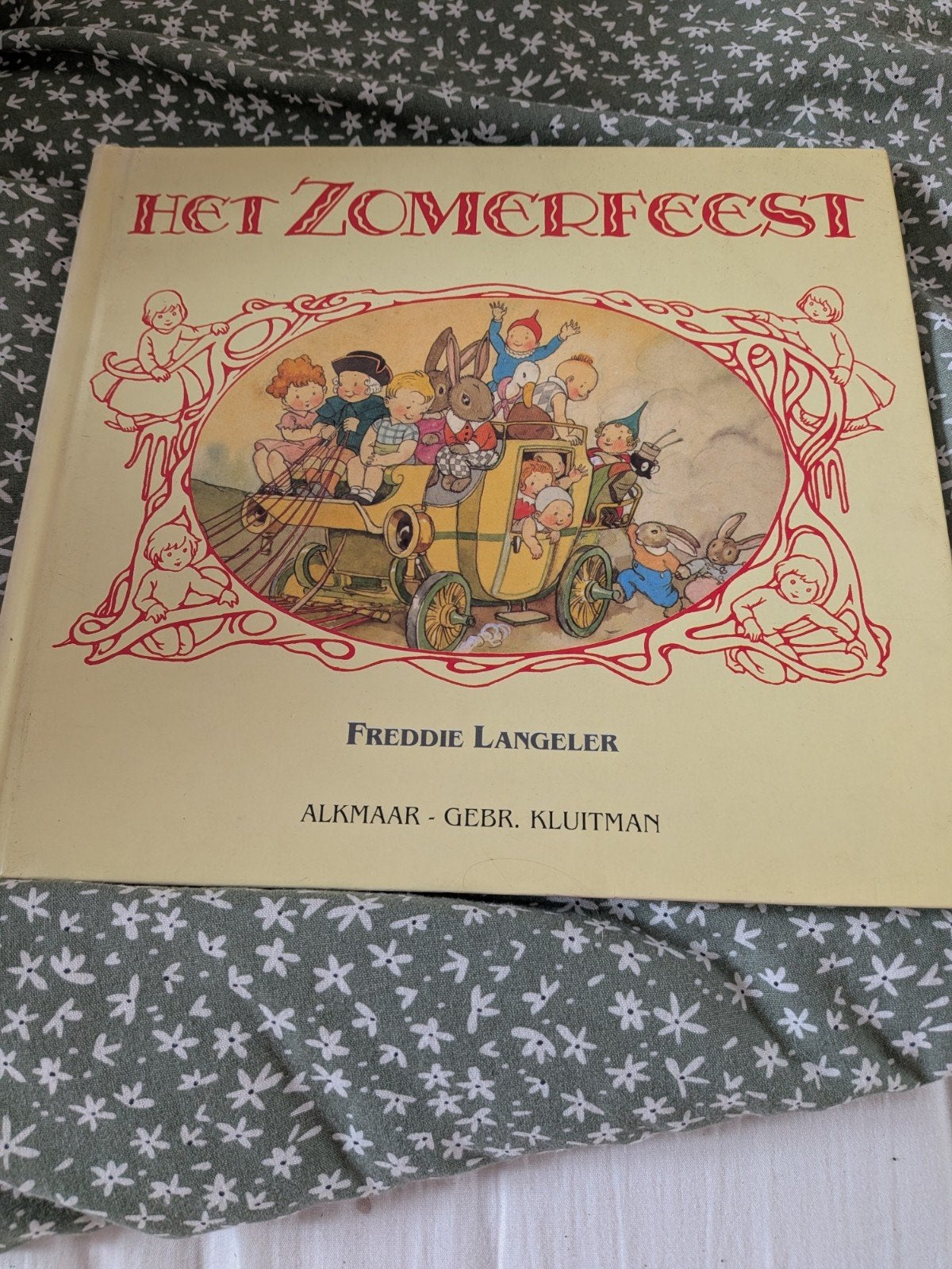 Het Zomerfeest - Prentenboek van Freddie Langeler, Ophalen of Verzenden