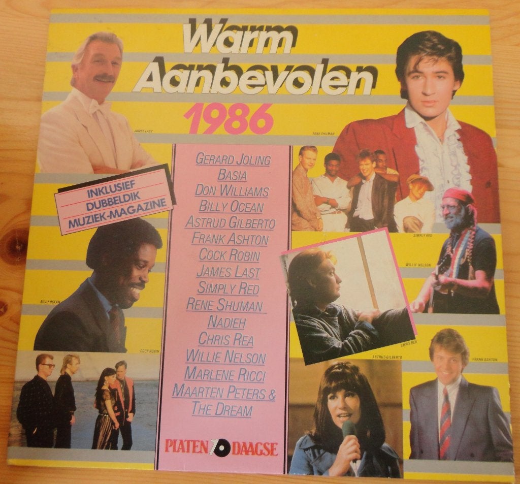 Warm aanbevolen-1986 (LP), Cd's en Dvd's, LP, Gebruikt, Ophalen of Verzenden, Levenslied of Smartlap