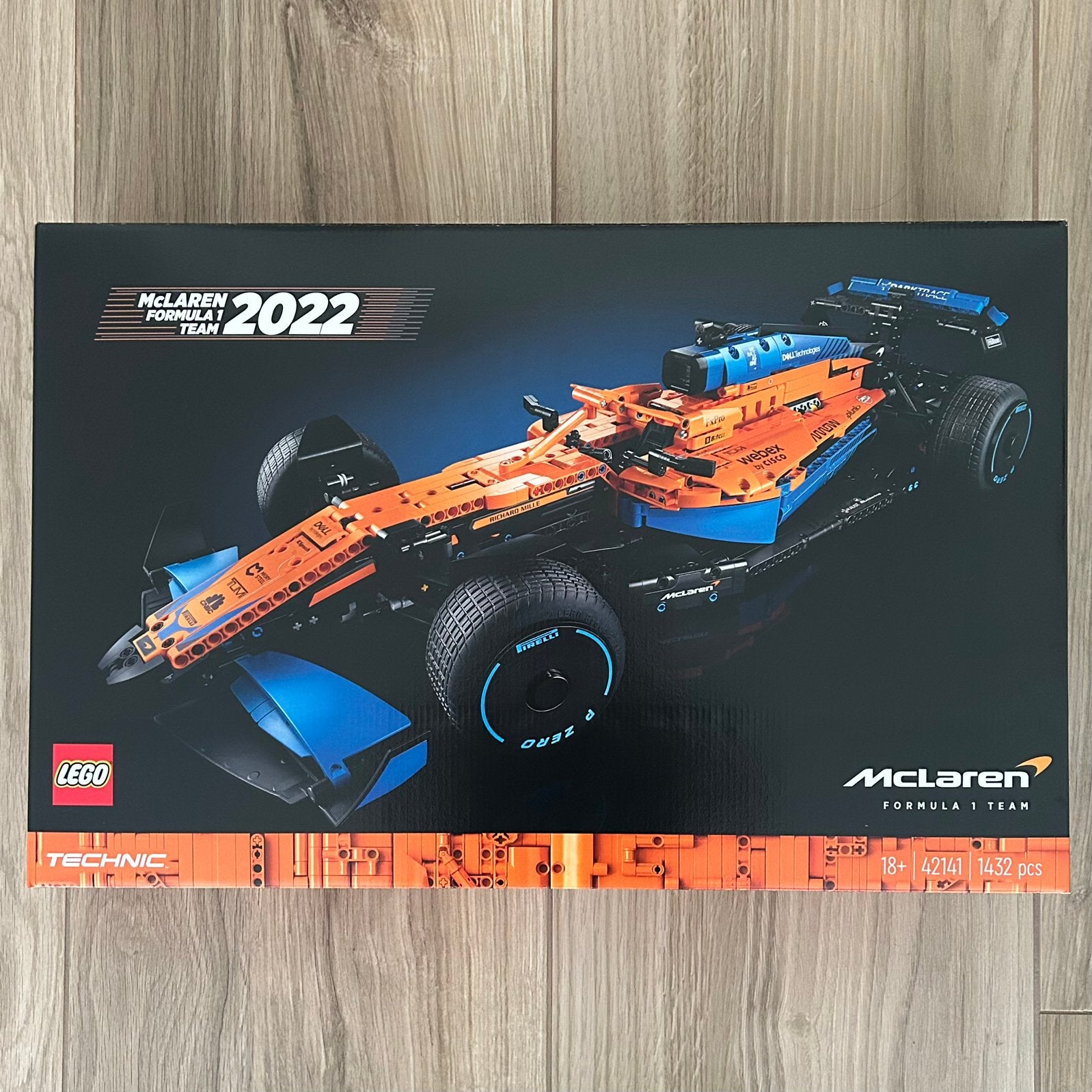 Lego 42141 Technic McLaren F1 Pirelli editie | Nieuw, Lego, Nieuw, Ophalen of Verzenden, Technic