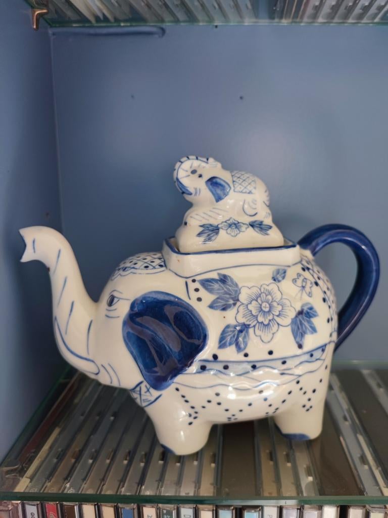 Chinees porseleinen theepot, Ophalen of Verzenden