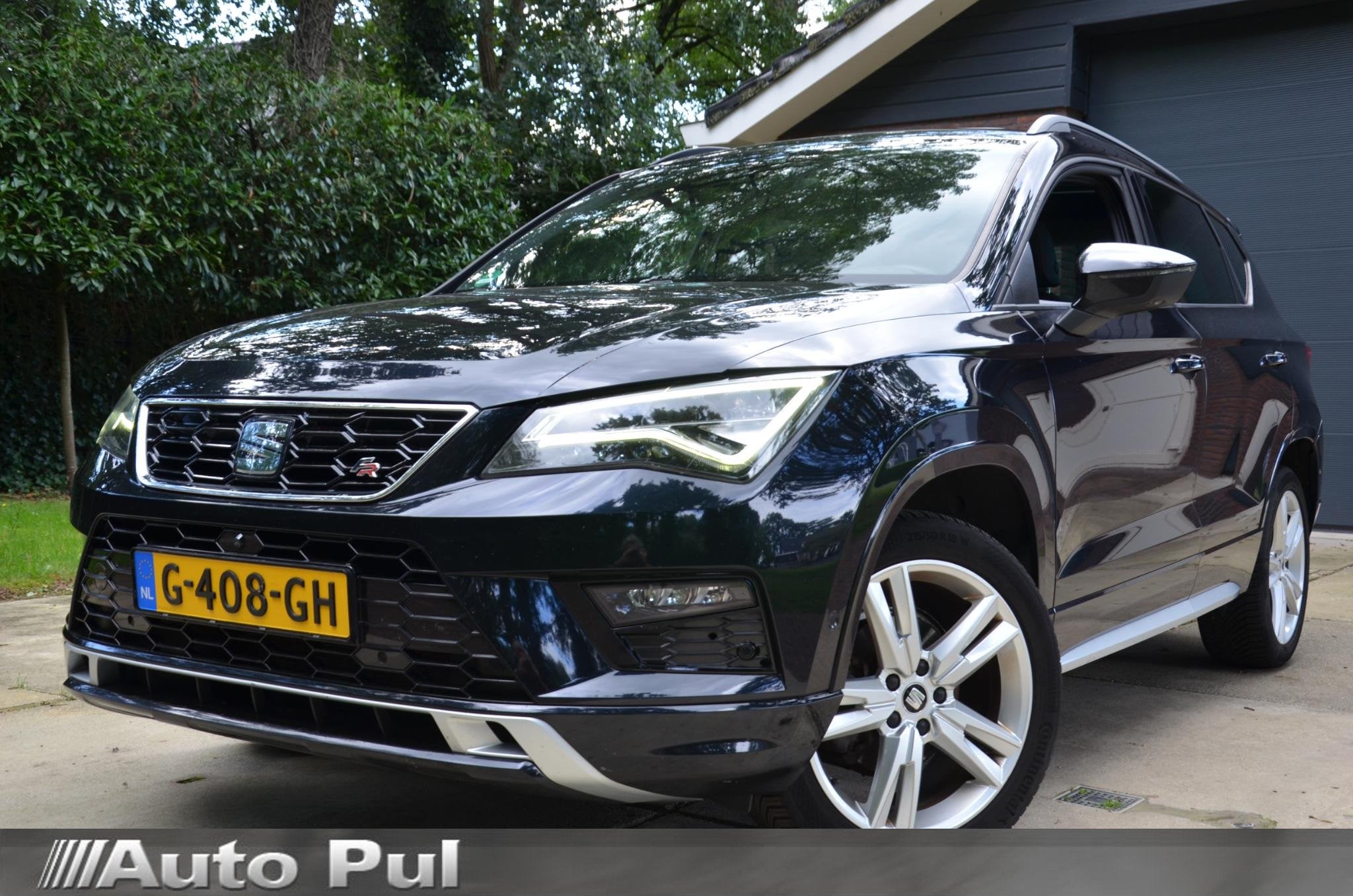 SEAT Ateca 1.5 TSI FR Business Intense Automaat/Navi/Led/Pdc, 4 cilinders, 150 pk, Zwart, Origineel Nederlands
