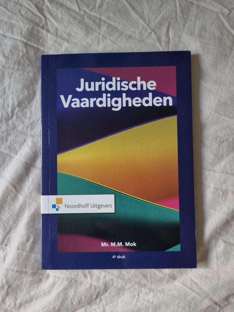 Juridische Vaardigheden - 4e druk - Rechten, Boeken, Nieuw, Noordhoff Uitgevers, Alpha, HBO